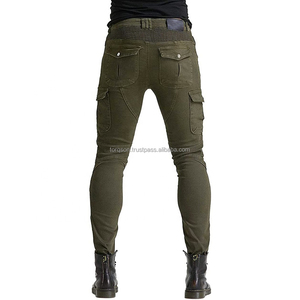 Pantalones de Motocicleta para Hombre, Jeans de Moto con Protección, Pantalones de Motocross para Conducción y Turismo, Jeans con Armadura Protectora - Product Image 2