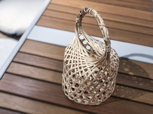 Handmade Retro Bamboo Woven <b>Egg</b> <b>Basket</b> Chinese Style Mid-Autumn Festival Souvenir Gift Box Storage Bags - Product Image 3