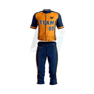 ชุดเบสบอลเยาวชนแบบกำหนดเอง เสื้อผ้าทีมเบสบอล ชุดเบสบอลมาใหม่ - Product Image 3
