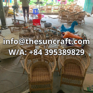 Table à langer pour poupées avec chaise haute, ensemble de jeu en rotin, haute qualité, prix abordable, vente directe d'usine, article très demandé - Product Image 3