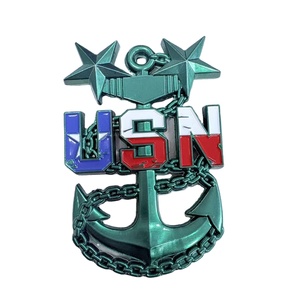 Monedas personalizadas de metal esmaltado suave con acabado brillante en negro, níquel, oro, plata y cobre. - Product Image 3