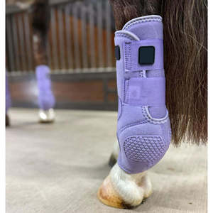 Bottes de thérapie équine en néoprène pour chevaux, pour usage extérieur, soutien protecteur des jambes, bottes de récupération par Life Care Instruments - Product Image 2