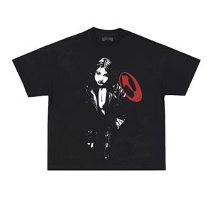 Camiseta Corta de Algodón Grueso, Camisetas Oversize, Logotipo Personalizado, Streetwear, Corte Cuadrado, Camiseta para Hombre - Product Image 6