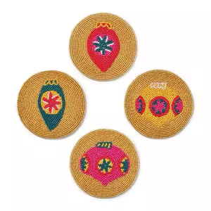 Posavasos de Cuentas de Vidrio de Lujo Clásicos, Reutilizables, para Fiestas y Cócteles - Product Image 5