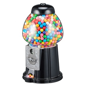 ตู้จ่ายลูกกวาดแบบพกพา ควัง ซีเอ๋อ ขนาด 15 นิ้ว สไตล์โบราณ ทำจากอะลูมิเนียมอัลลอยด์และกระจก ความจุ 5 ปอนด์ สีดำ ของขวัญ - Product Image 2