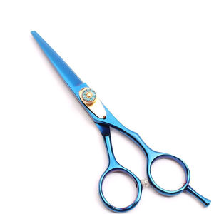 Ciseaux de barbier professionnels en acier inoxydable avec lame tranchante pour les fournitures de salon de coiffure et la coupe de cheveux - Product Image 1