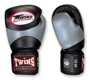 Guantes de Boxeo para Sparring, Diseño de Última Moda, Color Blanco/Negro, para Gemelos, Muay Thai, con Correa de Gancho y Bucle para Adultos, Guantes de MMA - Product Image 3