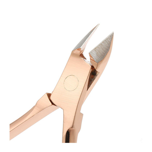 Coupe-ongles professionnel en acier inoxydable courbé, pousse-cuticules, ciseaux, grattoir pour peaux mortes, outil pour ongles épais - Product Image 6