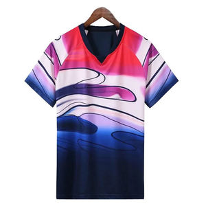 T-shirt personnalisé en sublimation, 100% coton, respirant, confortable, col rond, coupe classique, chemises lavables pour hommes - Product Image 3