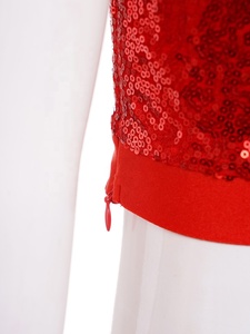 ชุดเต้นรำสำหรับเด็ก6-16คน, ชุดฝึกเต้นแจ๊สชุดการแสดงบนเวทีชุดปักเลื่อมสำหรับเด็กผู้หญิงชุดเต้นรำ - Product Image 3