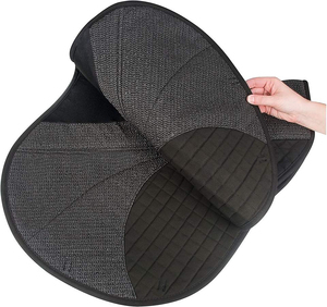 Tapis de selle d'équitation confortable et matelassé avec tissu anti-humidité pour toutes les disciplines équestres - Product Image 6