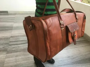Bolsa de Viaje de Cuero de Moda con Bolsillo Multifuncional, Tamaño y Color Personalizables, Disponible para Pedidos al por Mayor - Product Image 2