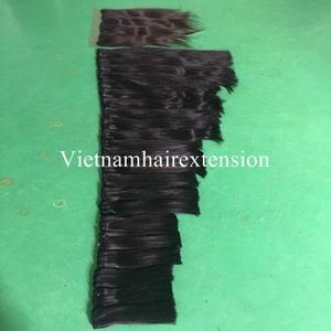 Extensiones de Cabello Humano Remy Virgen 100% de Doble Trama, Estilo Ondulado Profundo, Origen Hanói, Cabello Vietnamita a Granel, 100 Gramos - Product Image 5