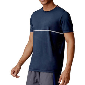 เสื้อยืดผู้ชายไซส์ใหญ่ แขนสั้น สไตล์ลำลองสำหรับฤดูร้อน ผ้าฝ้าย OEM ผลิตตามสั่ง ระบายอากาศได้ดี สีพื้น - Product Image 3