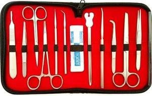 ชุดเครื่องมือผ่าตัดเหล็กกล้า ด้ามมีดผ่าตัด สำหรับนักศึกษาแพทย์-ห้องปฏิบัติการชีววิทยา เครื่องมือศัลยกรรมกายวิภาคศาสตร์ ได้รับการรับรองมาตรฐาน CE โดย Dentavex - Product Image 2