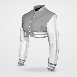 Chaquetas para Mujer, Chaquetas Varsity a la Moda para Mujeres Jóvenes y Damas, Chaquetas Deportivas Personalizadas OEM 2025 - Product Image 3