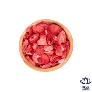 BEST-SELLER Fraises lyophilisées durables, tranches de fruits de haute qualité, collation écologique pour la pâtisserie et les céréales, prix direct - Product Image 1
