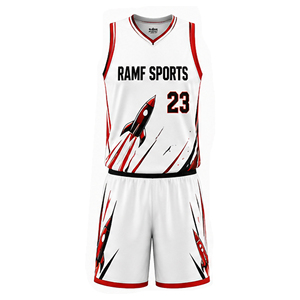 New 100% Polyester Basketball Uniform Good Quality Basketball Uniform Custom Made New Design Basketball Uniform - Product Image 5