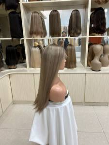 Vente directe usine – Perruques chinoises en cheveux humains vierges avec dentelle HD, longues, tailles de bonnet moyennes, densité 150 % - Product Image 4