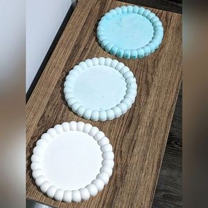 Posavasos de Resina Hechos a Mano para el Hogar y la Mesa, Posavasos Decorativos Artísticos Únicos con Diseño Moderno, Resistentes al Calor - Product Image 2