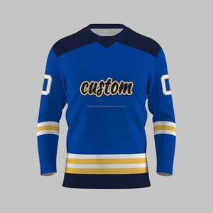 Jersey de hockey sobre hielo personalizado para jóvenes y hombres - Product Image 4