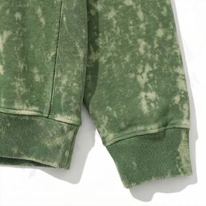 Sudadera con Capucha de Algodón 100% para Hombre, Estilo Heavyweight con Lavado Ácido, Hombros Caídos, Bolsillo, Color Personalizado, Etiqueta Privada, Ropa de Invierno - Product Image 6