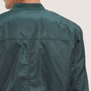 Bomber Jacket 2026 New Wholesale Custom Made Stand Collar Winter Front Logo Customized Color & Size for <b>Men</b> - Product Image 6