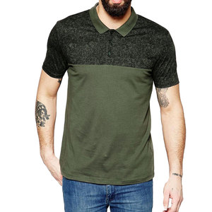 Polo de manga corta para hombre, diseño premium de última generación, con bloques de color en el pecho, cuello camisero, precio al por mayor razonable. - Product Image 4