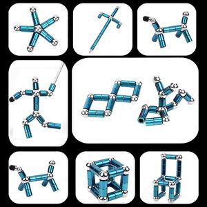 Bolígrafo Magnético Antiestrés, Novedoso Juguete para Aliviar el Estrés, Regalo, Bolígrafo Magnético con Cubos Antiestrés - Product Image 2