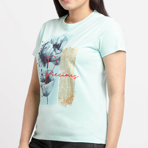 Blusas Casuales de Manga Corta para Mujer, Camisetas Holgadas con Cuello Redondo, Camisetas Básicas y Blusas, Ropa para Mujer Talla Grande - Product Image 3