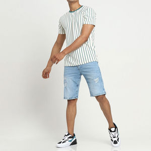 T-shirts Homme 2026 de Haute Qualité 100% Coton Couleur Unie Col Personnalisé Manches Courtes Écologiques Toutes Tailles Service OEM - Product Image 5