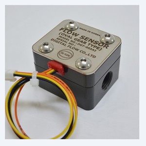 Medidor de flujo de alcohol DIGITAL FLOW coreano DGT-003AI, sensor de flujo de engranajes ovalados de aluminio PT 1/4 con rosca interna - Product Image 3