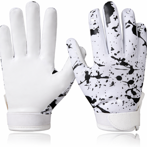 Guantes de Fútbol con Diseño de Salpicaduras y Agarre Antideslizante para Entrenamientos, Partidos y Programas de Equipo, Producción OEM - Product Image 1