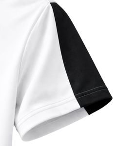 Mens White Black Sports T Shirt And Shorts <b>Set</b> Breathable Quick Dry Gym Wear Athletic Running Training Activewear Outfit <b>Set</b> - Product Image 5