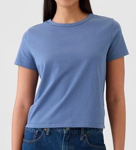 เสื้อยืดแขนสั้นผู้หญิงผ้าฝ้ายแบบสบายๆ สั่งผลิตได้ตามแบบ OEM ระบายอากาศได้ดี ไม่เป็นขุย เป็นมิตรกับสิ่งแวดล้อม เสื้อเจอร์ซีย์เรียบง่าย โรงงานส่งออก - Product Image 3