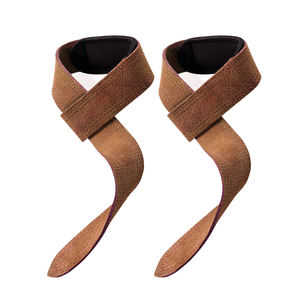 Correas de Cuero para Levantamiento de Pesas con Logotipo Personalizado, Calidad Premium, Ajustables, Transpirables, Antideslizantes, para Entrenamiento, Gimnasio, Muñeca y Mano - Product Image 1