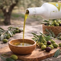 Aceite de Oliva Virgen Extra Orgánico de Primera Calidad, Reprocessado y Fraccionado, 100% Puro, 5L, 2 Años de Duración, Origen para Cocinar