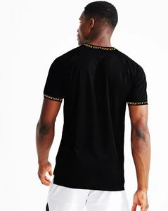 Camiseta de Hombre con Pedrería de Águila Negra, Camiseta de Algodón con Cristales de Lujo, Camiseta Casual de Manga Corta, Diseño Personalizado - Product Image 6