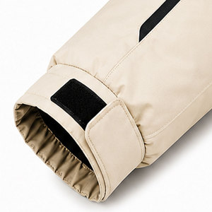 Veste parka d'hiver pour homme avec tissu haute densité, isolation thermique, capuche réglable et poches utilitaires - Product Image 5