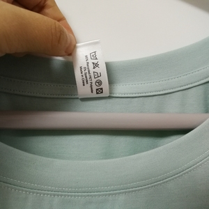 Camiseta de Mujer, Corte Regular, Manga Raglán, Estampado de Letras, Cuello Redondo, Sin Mangas, Tela de Malla, Spandex, Ropa Casual, Transpirable, Primavera - Product Image 3