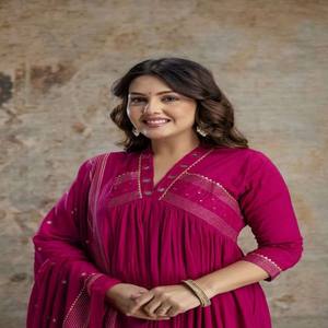 Ensemble de costume élégant pour femmes VASTRA COTTAGE en pur coton, haut entièrement fait main avec pantalon assorti et dupatta en coton, vêtements ethniques - Product Image 2