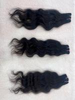 Cheveux Indiens Remy Bouclés 100% Naturels Bruts Non Transformés, Provenant d'un Donneur Unique, Tissage Double à la Machine, Cuticules Alignées, Toutes Couleurs, Lots
