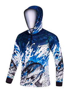 Camisas y Tops de Pesca para Adultos Unisex, Impermeables, Resistentes al Viento, Anti-UV UPF 50, de Secado Rápido, 100% Poliéster, para Actividades al Aire Libre - Product Image 4