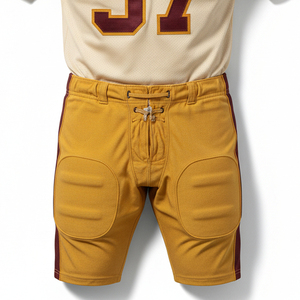 Uniforme de Fútbol Americano Personalizado con Diseño de Equipo, Jersey Sublimado, Paneles Laterales de Spandex Elástico en Cuatro Direcciones, Tela Resistente - Product Image 2