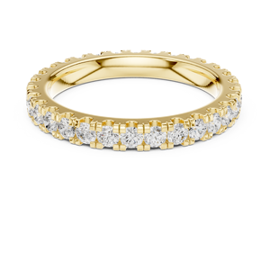 Aries Jewel Minimalist IGI ได้รับการรับรองการแต่งงานแหวนหมั้นแหวนครบรอบแต่งงานของผู้หญิงตัดสดใสในห้องปฏิบัติการเพชรปลูกแบบคลาสสิกเต็มรูปแบบ - Product Image 5