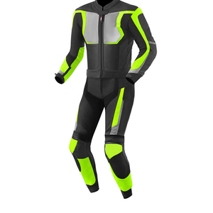 Traje de Motocicleta de Cuero Completo para Hombre con Armadura de Seguridad para Pilotos Profesionales, Fabricante de Ropa Libre de Impuestos - Product Image 4