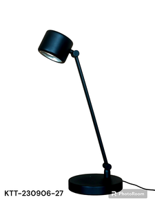 Minimalist Black Metal Desk <b>Lamp</b> E27 LED Adjustable Reading Light 3000K Warm White KTT-230906-27 ODM OEM Factory Vietnam Origin - Product Image 1