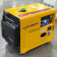 Générateurs diesel super silencieux monophasés 50Hz 60Hz 1/3 phase 5kva 10kva 15kva 20kva 30kva avec option ATS pour alimentation de secours