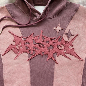 Sweat à capuche pour femmes, nouveau style, design unique, couleur unie, col à capuche décontracté pour les saisons d'automne et d'hiver - Product Image 5