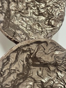 Cuencos decorativos de textura texturizada de diseño, ideales para centros de mesa y decoración moderna de salas de estar, hechos a mano en India. - Product Image 4